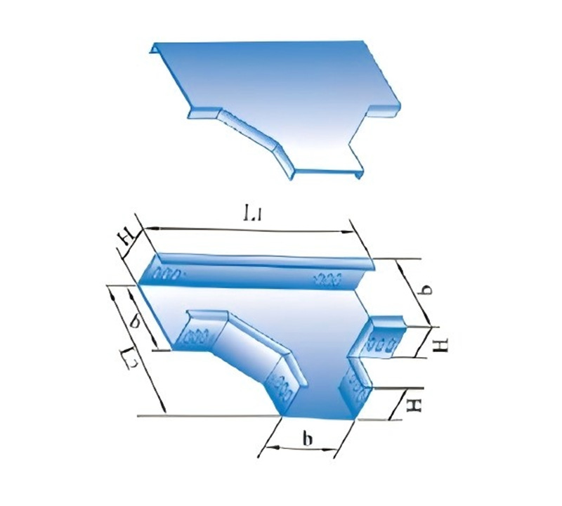 XQJ-C-3 槽式水平三通